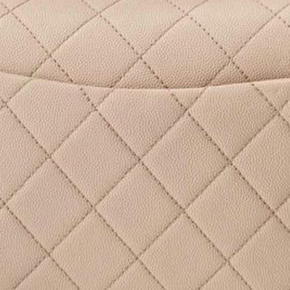 CHANEL Medium Cream Caviar Fashion Flap Bag - Picture 10 of 17